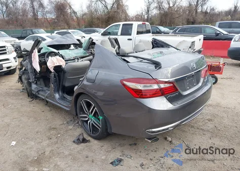 2017 Honda Accord Ex-L V6 из США, поврежденный, VIN 1HGCR3F85HA005641